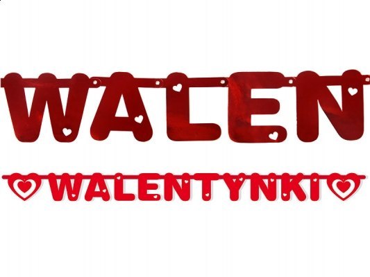 Dekoracje walentynkowe ozdoby na Walentynki ZESTAW Dekoracje walentynkowe ozdoby na Walentynki ZESTAW