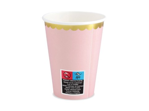 Kubeczki, j. róż, 220ml (1 op. / 6 szt.) Kubeczki, j. róż, 220ml (1 op. / 6 szt.)