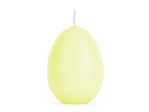 Świeca Jajko, jasny żółty, 10 cm Świeca Jajko, jasny żółty, 10 cm