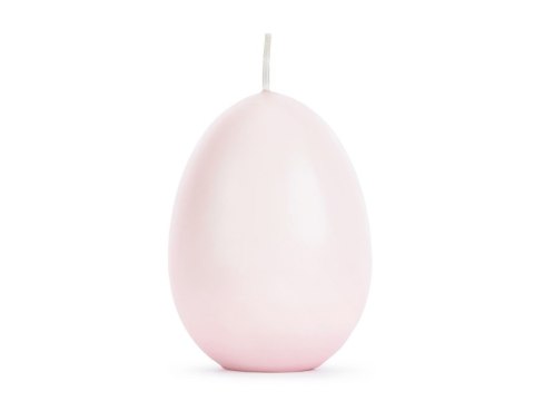 Świeca Jajko, różowy, 10 cm Świeca Jajko, różowy, 10 cm