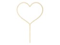 Topper drewniany Serce, 23cm Topper drewniany Serce, 23cm