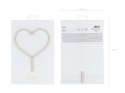 Topper drewniany Serce, 23cm Topper drewniany Serce, 23cm