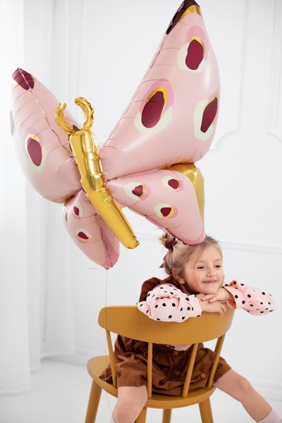 Balon foliowy Motyl, 120x87 cm, mix Balon foliowy Motyl, 120x87 cm, mix