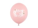 Balony 30 cm, Mom to Be, Pastel Pale Pink (1 op. / 6 szt.)