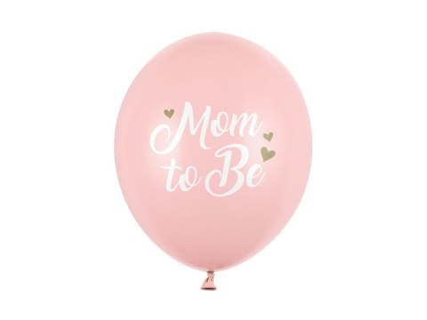 Balony 30 cm, Mom to Be, Pastel Pale Pink (1 op. / 6 szt.) Balony 30 cm, Mom to Be, Pastel Pale Pink (1 op. / 6 szt.)