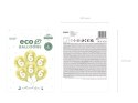 Balony Eco 33 cm, Cyfra '' 6 '', jasny złoty (1 op. / 6 szt.) Balony Eco 33 cm, Cyfra '' 6 '', jasny złoty (1 op. / 6 szt.)