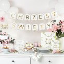 Balony serwetki dekoracje ozdoby ZESTAW na Chrzest Balony serwetki dekoracje ozdoby ZESTAW na Chrzest