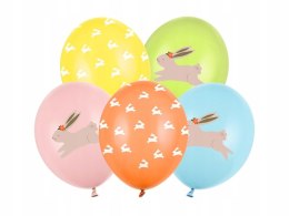 Balony zajączki na Wielkanoc ozdoby wielkanocne x5