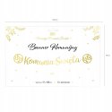 Baner komunijny Komunia Święta ozdoby na komunię Baner komunijny Komunia Święta ozdoby na komunię