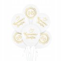 Dekoracje komunijne balony z hostią na KOMUNIĘ x6 Dekoracje komunijne balony z hostią na KOMUNIĘ x6