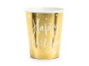 Kubeczki Happy New Year, złoty, 220ml (1 op. / 6 szt.) Kubeczki Happy New Year, złoty, 220ml (1 op. / 6 szt.)