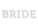 Naprasowanka BRIDE, biały, 24x6cm Naprasowanka BRIDE, biały, 24x6cm