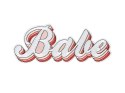 Naprasowanka Babe, mix, 20x8cm Naprasowanka Babe, mix, 20x8cm