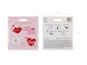 Naprasowanki Love, mix, 5.5-6.5x3.5-4.5cm (1 op. / 4 szt.) Naprasowanki Love, mix, 5.5-6.5x3.5-4.5cm (1 op. / 4 szt.)