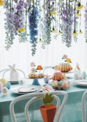 Toppery na tort Kwiaty, mix, 13 cm (1 op. / 8 szt.) Toppery na tort Kwiaty, mix, 13 cm (1 op. / 8 szt.)