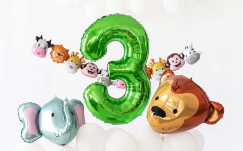 Zestaw balony zwierzątka na każde 1-9 urodziny Zestaw balony zwierzątka na każde 1-9 urodziny
