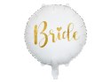 Balon foliowy Bride 45cm, biały Balon foliowy Bride 45cm, biały