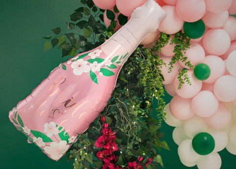 Balon foliowy Butelka Bride to be, 49.5x108.5 cm, mix Balon foliowy Butelka Bride to be, 49.5x108.5 cm, mix