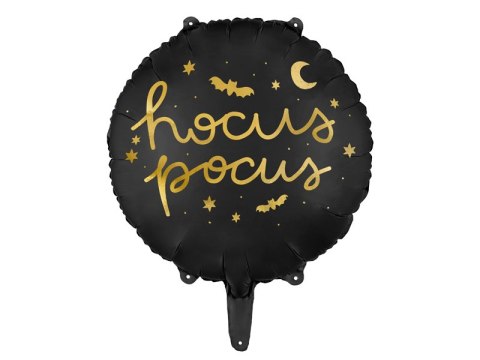 Balon Hocus Pocus, 45 cm, czarny Balon Hocus Pocus, 45 cm, czarny