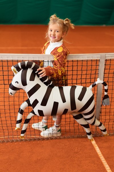 Balon foliowy Zebra, 115x85 cm, mix Balon foliowy Zebra, 115x85 cm, mix