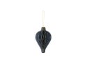 Bombka papierowa honeycomb Latarnia, granat, 13,2x15cm