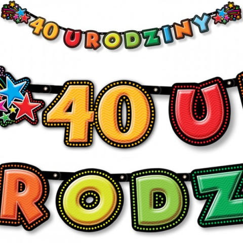 Dekoracje balony cyfry ZESTAW na 40 urodziny HEL Dekoracje balony cyfry ZESTAW na 40 urodziny HEL