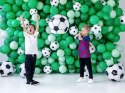 Dekoracje z piłką nożną balony GOAL kurtyna ZESTAW