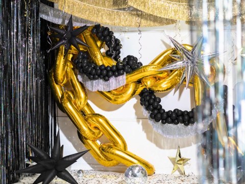 Girlanda balonowa Łańcuch, złoty, 6,7 m (1 op. / 14 szt.) Girlanda balonowa Łańcuch, złoty, 6,7 m (1 op. / 14 szt.)