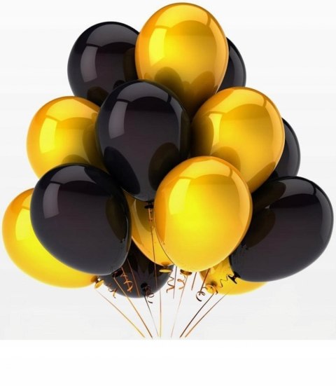 Zestaw balony cyfry czarne na KAŻDE urodziny 10-99 Zestaw balony cyfry czarne na KAŻDE urodziny 10-99
