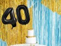 Zestaw balony cyfry czarne na KAŻDE urodziny 10-99 Zestaw balony cyfry czarne na KAŻDE urodziny 10-99