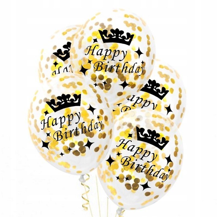 Zestaw balony na każde 1-99 urodziny napis IMIĘ