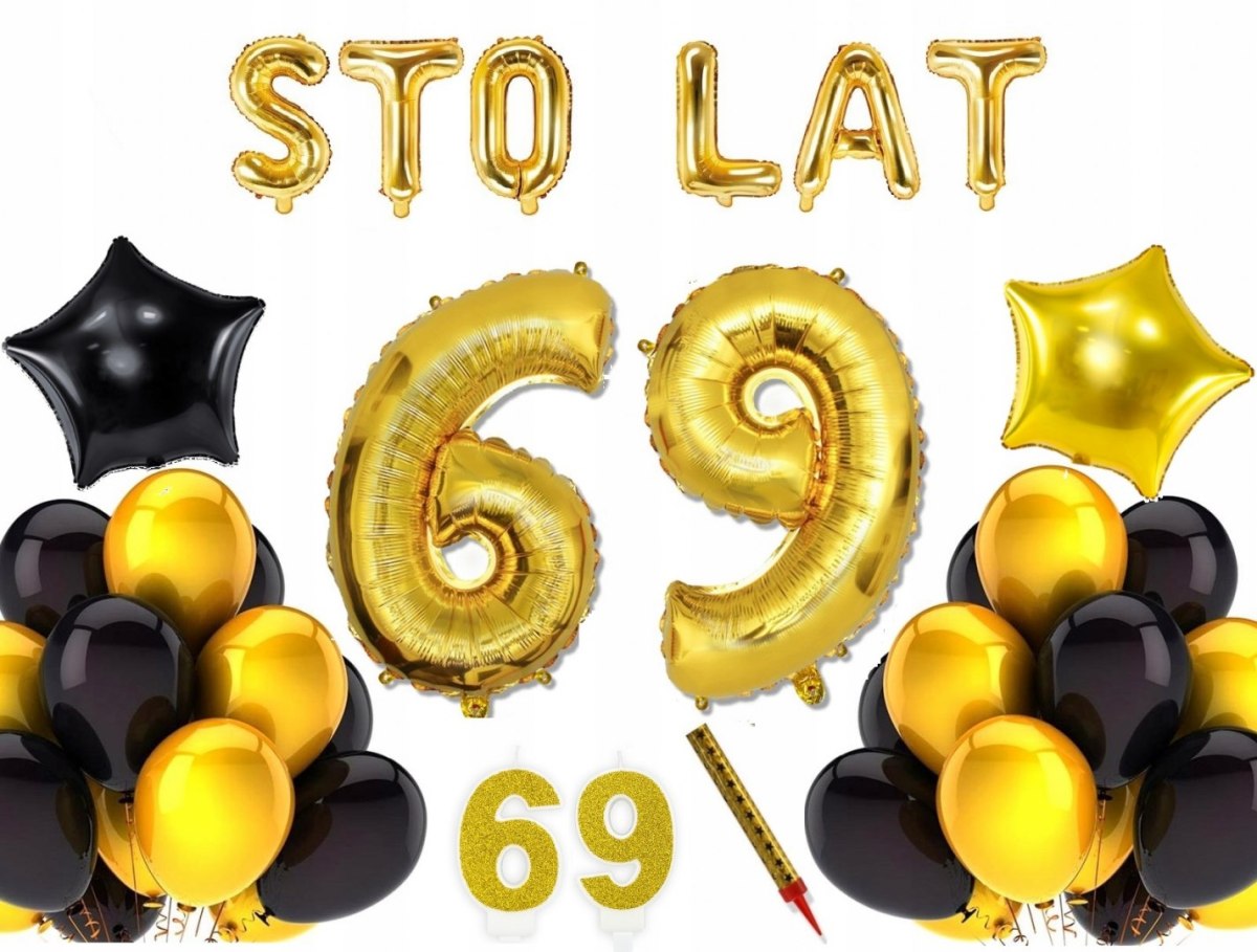 Dekoracje balony na 18 20 30 40 50 60 70 urodziny Dekoracje balony na 18 20 30 40 50 60 70 urodziny