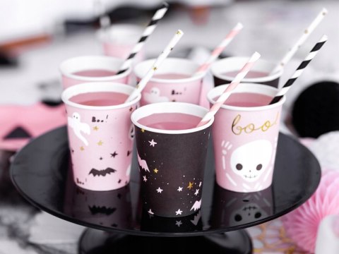 Kubeczki talerzyki dynia papierowe na Halloween x6 Kubeczki talerzyki dynia papierowe na Halloween x6