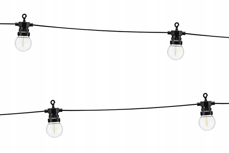 Lampki żarówki Retro LED dekoracyjne zewnętrzne