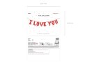 Balon foliowy I Love You Balon foliowy I Love You