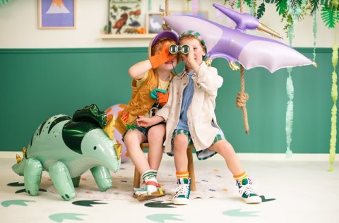 Balon foliowy Triceratops, 101x60.5cm, zielony Balon foliowy Triceratops, 101x60.5cm, zielony