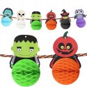 Balony na Halloween baner girlanda świecące dynie Balony na Halloween baner girlanda świecące dynie