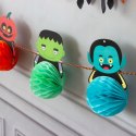 Balony na Halloween baner girlanda świecące dynie Balony na Halloween baner girlanda świecące dynie