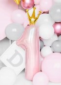 Balony róż dekoracje ozdoby na roczek 1 urodziny Balony róż dekoracje ozdoby na roczek 1 urodziny