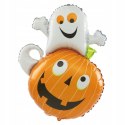 Dekoracje Halloween balony ozdoby dynie duchy LED