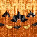 Dekoracje wiszące Halloween Nietoperze czarne 6szt Dekoracje wiszące Halloween Nietoperze czarne 6szt