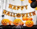 Girlanda baner Happy Halloween z dynią napis 185cm Girlanda baner Happy Halloween z dynią napis 185cm