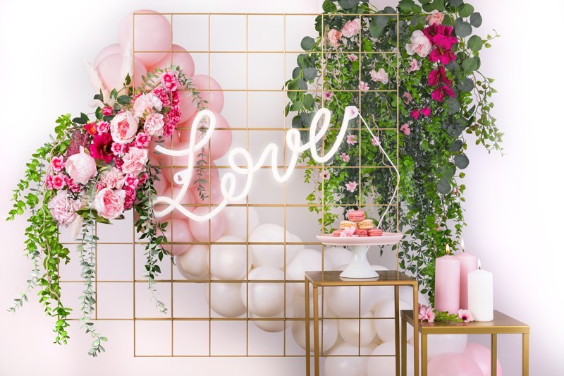 Neon LED - Love, biały, 61x27,4 cm Neon LED - Love, biały, 61x27,4 cm