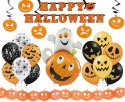 Zestaw Halloween balony baner dekoracje dynia HEL Zestaw Halloween balony baner dekoracje dynia HEL
