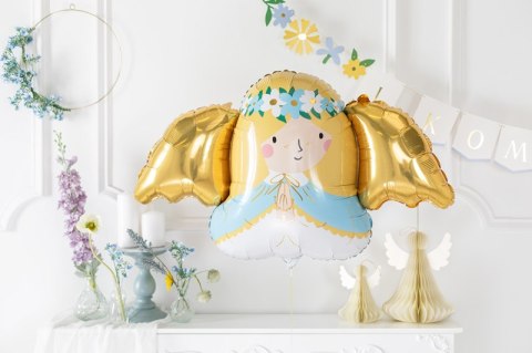 Balon foliowy Aniołek, 103x58 cm, mix Balon foliowy Aniołek, 103x58 cm, mix