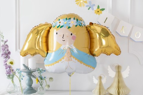 Balon foliowy Aniołek, 103x58 cm, mix Balon foliowy Aniołek, 103x58 cm, mix