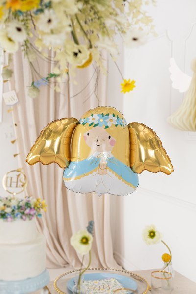Balon foliowy Aniołek, 103x58 cm, mix Balon foliowy Aniołek, 103x58 cm, mix