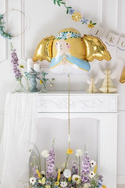 Balon foliowy Aniołek, 103x58 cm, mix Balon foliowy Aniołek, 103x58 cm, mix