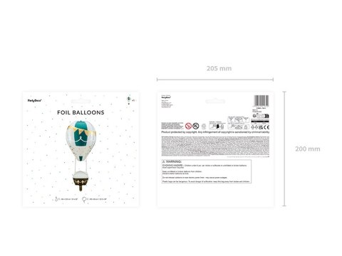 Balon foliowy - Balon 4D, 36x110 cm, mix Balon foliowy - Balon 4D, 36x110 cm, mix
