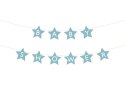 Baner Baby shower, 290x16.5 cm, jasny niebieski Baner Baby shower, 290x16.5 cm, jasny niebieski